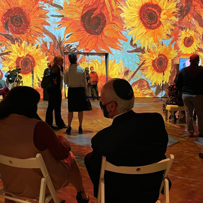 Immersive Van Gogh promotional artwork